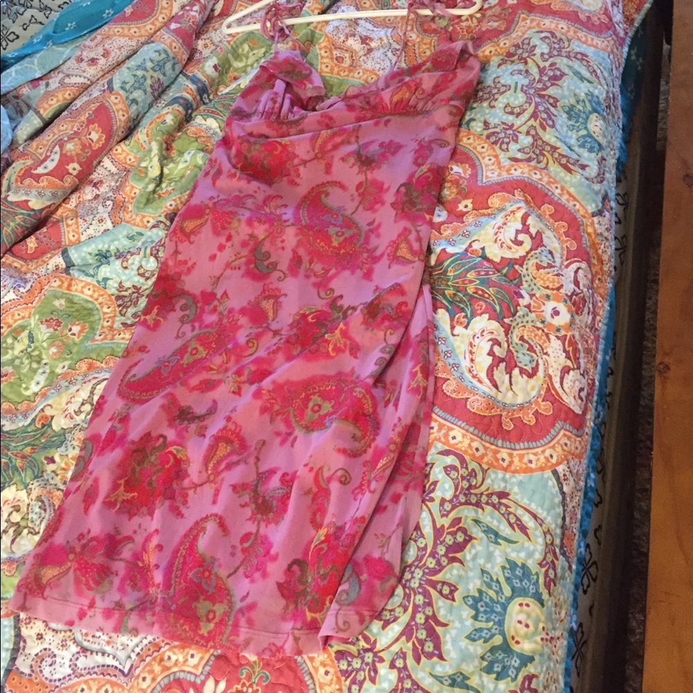 Floral dress sz L